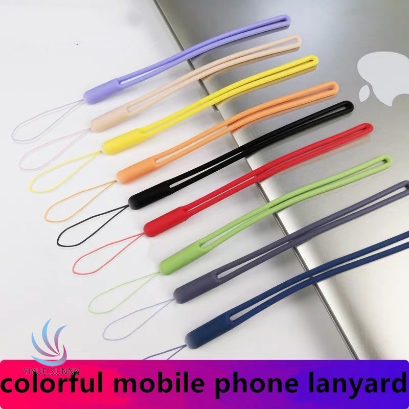Silicone Dây Đeo Cổ Tay Gắn Điện Thoại Di Động Bằng Silicon Tiện Dụng