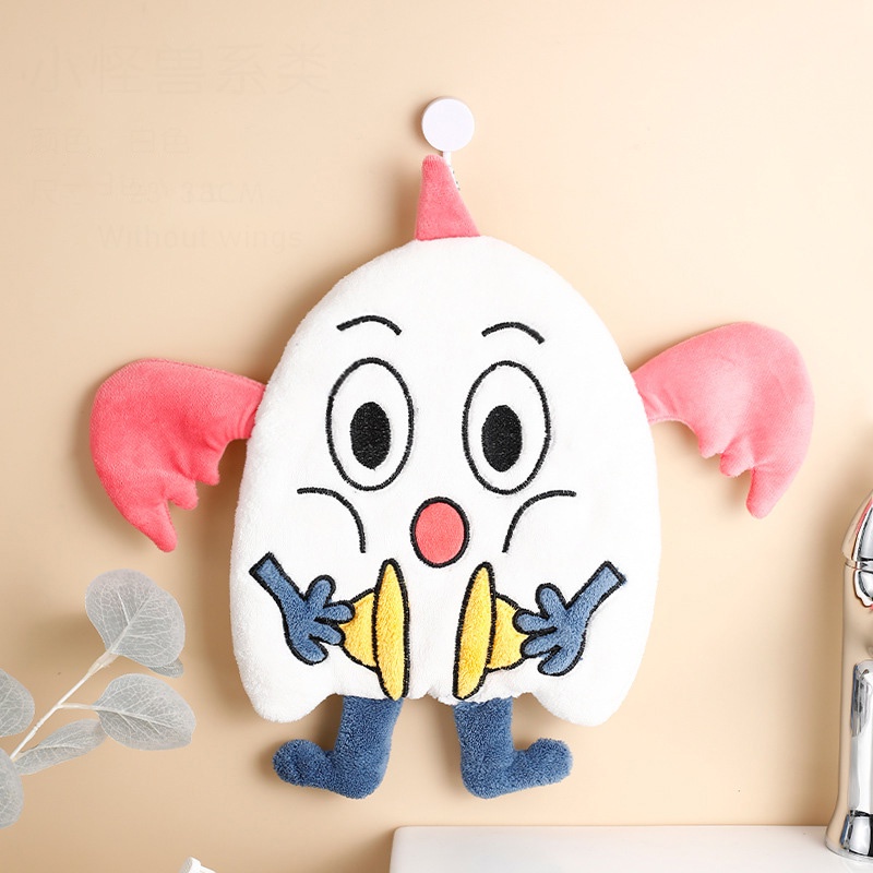 Only HOUSE Khăn Lau Tay Treo Nhà Vệ Sinh Dày Dặn Thấm Hút Tốt Hình Gấu / Vịt Dễ Thương