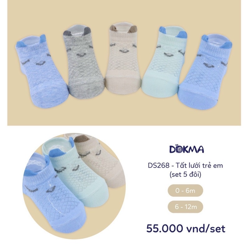 Vớ lưới set 5 Dokma