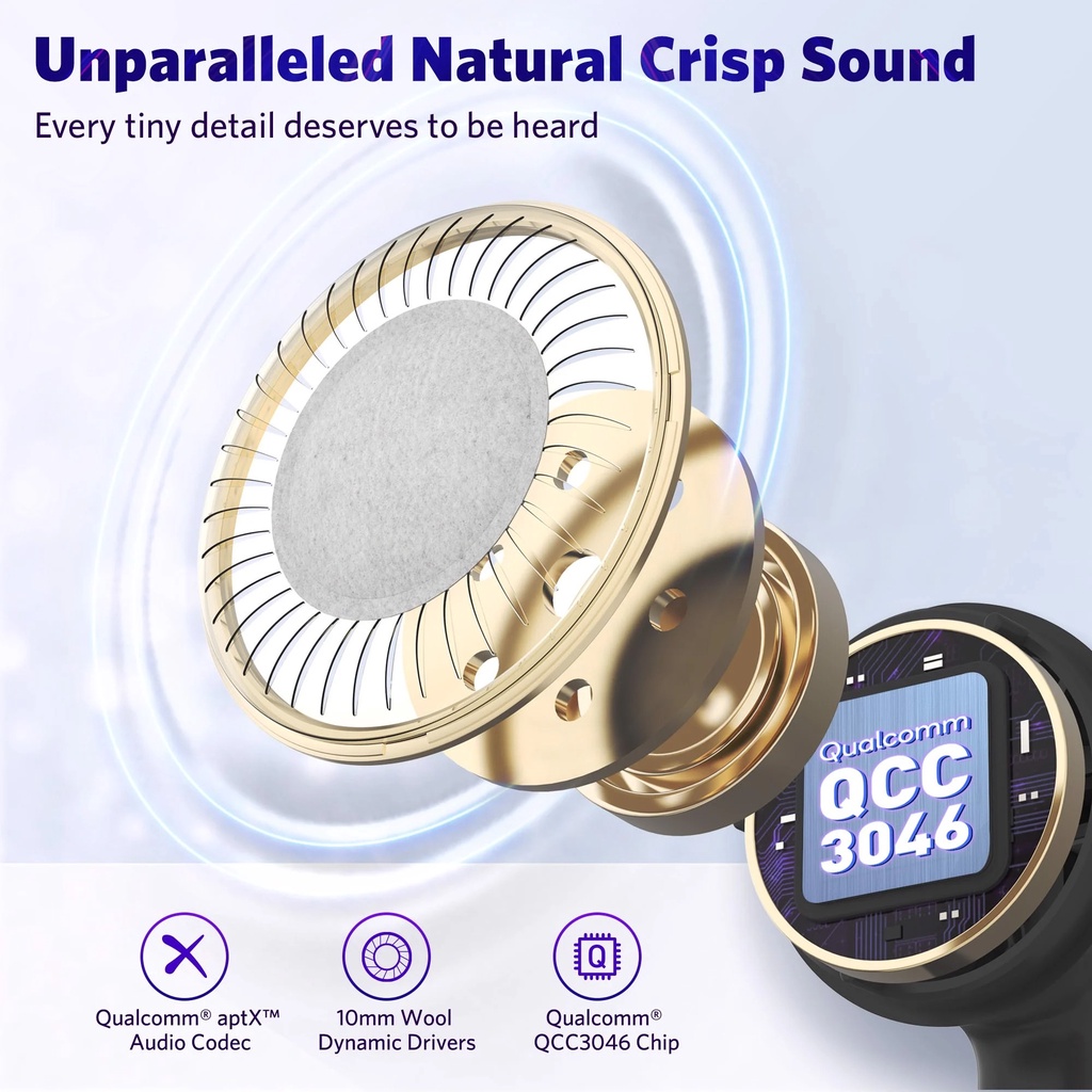 Tai nghe True Wireless EarFun Air S - Hàng chính hãng