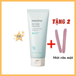 [HÀNG CHUẨN] Sữa Rửa Mặt Innisfree Bija Trouble Facial Foam Cho Da Mụn 150ml