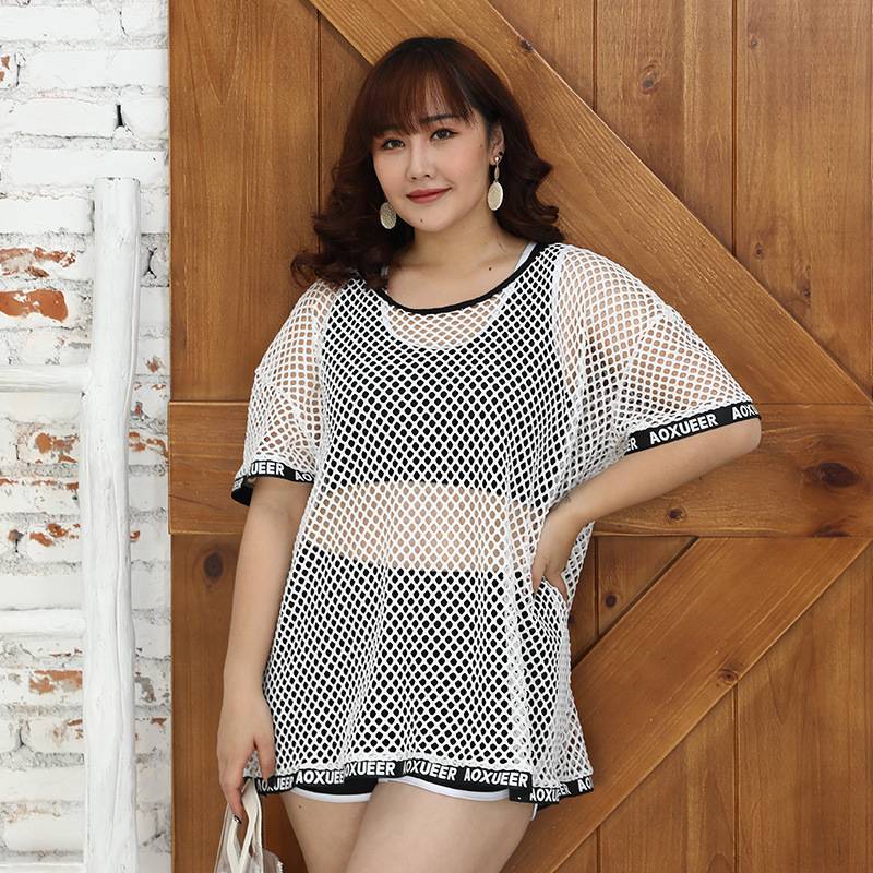 Tăng mã áo tắm nữ áo tắm tách đồ bơi ba mảnh thư giãn đồ bơi bãi biển mỏng | BigBuy360 - bigbuy360.vn