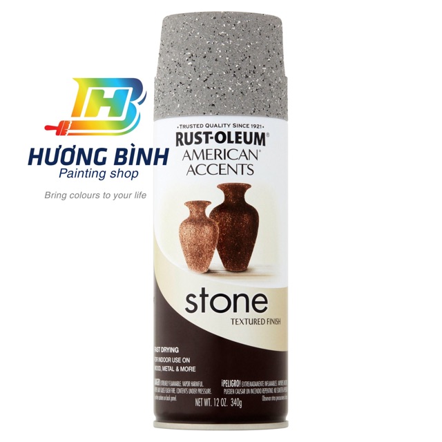 Sơn xịt Rust-Oleum giả đá Stone (340gr)