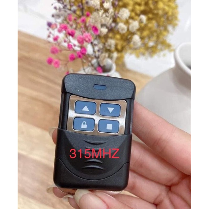 Remote cửa cuốn học lệnh thông minh tần số 315mhz
