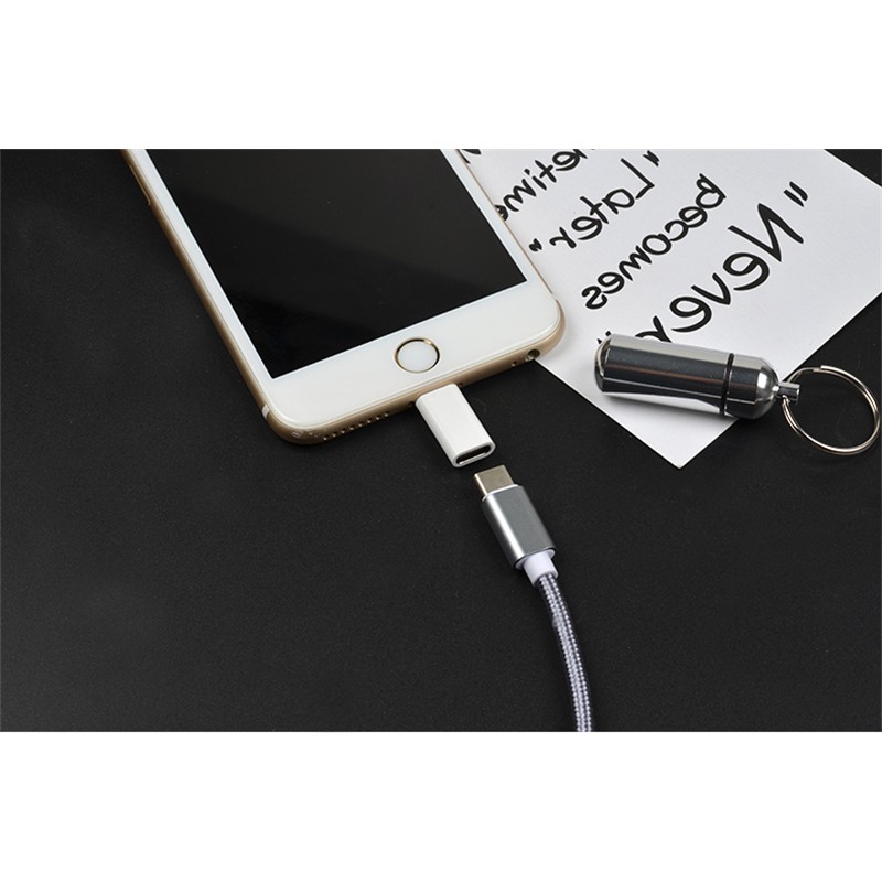 [OTG] Đầu Chuyển Đổi Lightning to USB / Type C / Micro USB - Bảo hành 1 tháng