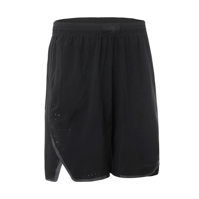 Quần short chơi bóng rổ Decathlon Tarmak sh900 cho người chơi nâng cao - đen size XL