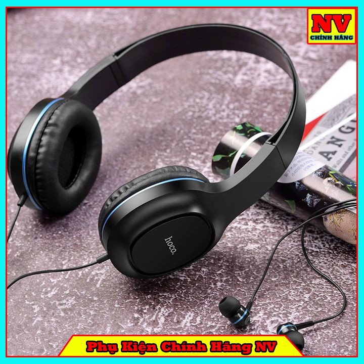 Tai Nghe Headphone Có Mic Chính Hãng Hoco W24 Kèm Tai Nghe - BH 12 Tháng