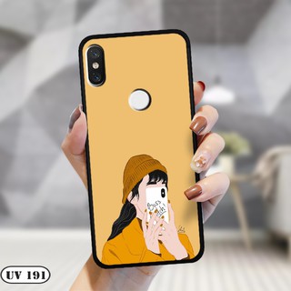 Ốp lưng nhám viền dẻo Xiaomi Redmi Note 6/ Note 6 Pro