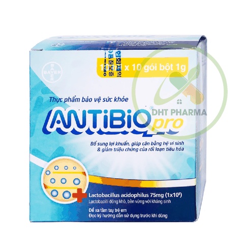 Men vi sinh AnTiBiO Pro Han Wha hỗ trợ bổ sung lợi khuẩn, cân bằng hệ vi sinh