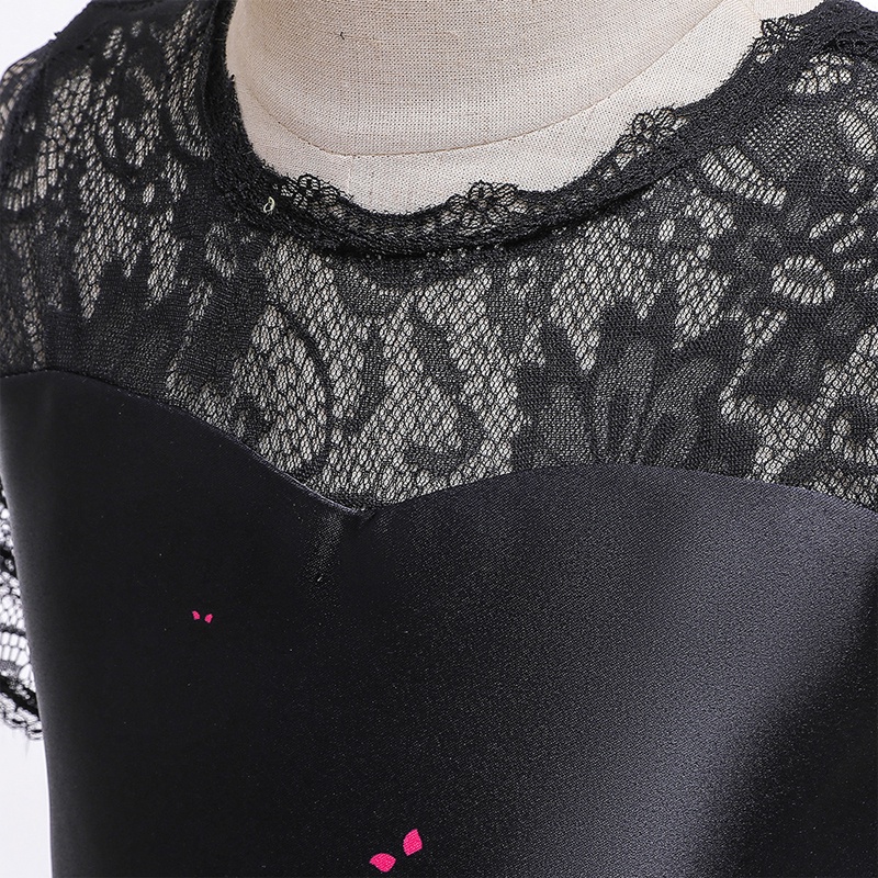 Đầm Hóa Trang Halloween Công Chúa Ma Cho Bé Gái 2-10 Tuổi