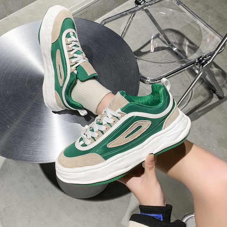 Giày Thể Thao Đế Dày Phong Cách Hàn Quốc Thời Trang Mùa Xuân Dành Cho Nữ 2022