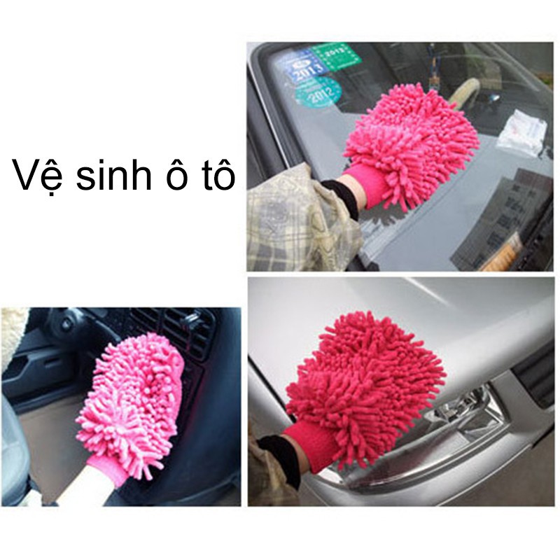 [Bộ 3/5 cái] Bộ Dụng Cụ Rửa Xe Ô tô Và Xe Máy - Miễn phí 2 món quà nhỏ [XCGJ5JT]