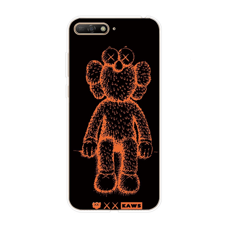 Ốp Lưng Huawei Y6 II Y6 2017 Prime 2018 Y6 Pro 2019 TPU mềm Case KAWS