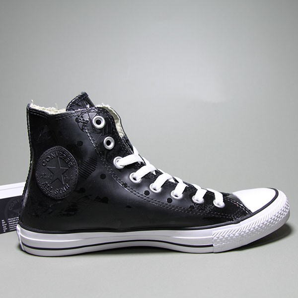 Giày Converse rubber cao cổ đen CCRD02