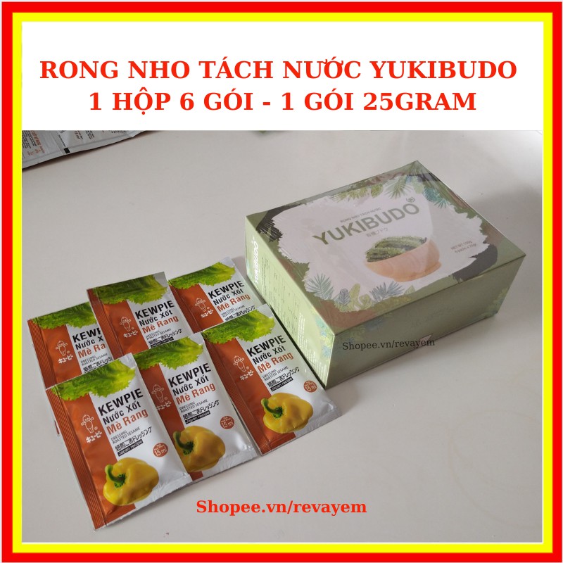 [Mã 267FMCGSALE giảm 8% đơn 500K] Rong nho tách nước Yukibudo | BigBuy360 - bigbuy360.vn