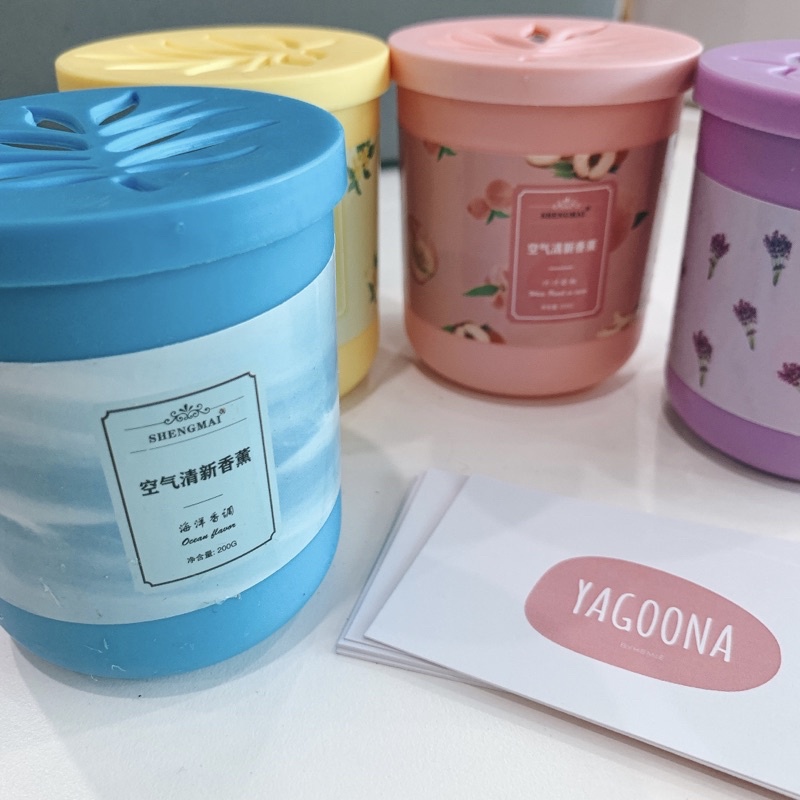 Sáp thơm khử mùi phòng, ô tô, toilet, tủ quần áo Nội địa Trung hương hoa thơm tự nhiên