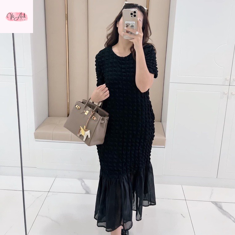 Váy babydoll , đầm bầu , váy maxi cao cấp chất liệu đũi xốp mềm mát thoải mái dáng váy xuông phù hợp mọi hoàn cảnh