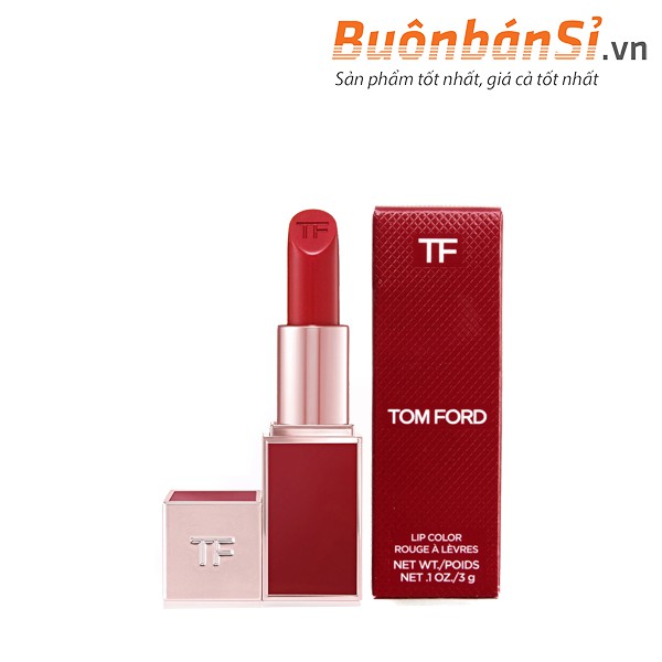 [CHÍNH HÃNG] Son Tom Ford LC01 - Đỏ Cherry 3gr [Vỏ Đỏ]