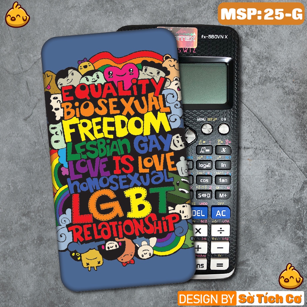 Miếng decal dán máy tính fx-570, fx-580, fx-880, Casio, Vinacal,... Monster Pattern MSP: 25