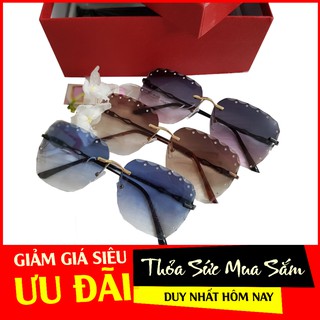 Kính thời trang không viền cao cấp c110