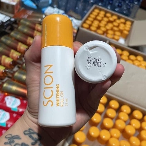 MẪU MỚI - Lăn Khử Mùi Scion Pure White Roll On - Lăn Nách Scoin Nuskin