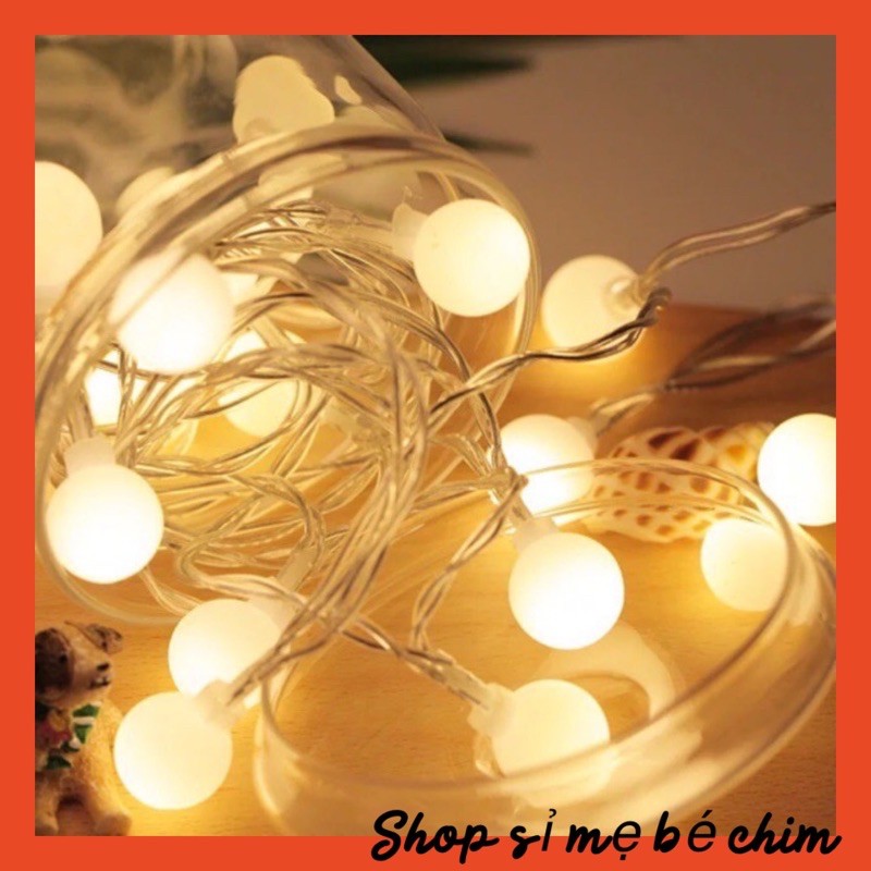 Sỉ Đèn Led Cherry Ball 6m Điện/ Pin ( sỉ 5 dây)