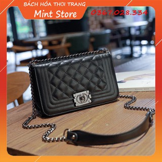 TÚI XÁCH NỮ CN, TÚI ĐEO CHÉO NỮ HUYỀN THOẠI SIZE 26 CM LOẠI 3 NGĂN PK 133