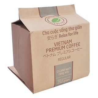 Bộ 1 Túi Cà Phê Regular Hello 5 Coffee (250g) + 1 Túi Cà Phê Original Hello 5 Coffee (250g)