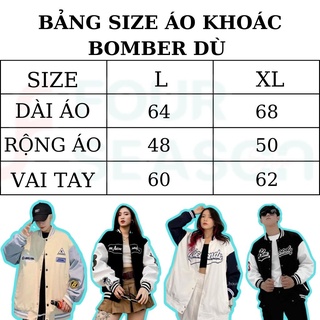 Áo khoác bomber jackets unisex ENJOY 4S AKD14 phong cách street style Hàn Quốc 2 lớp dù cao cấp