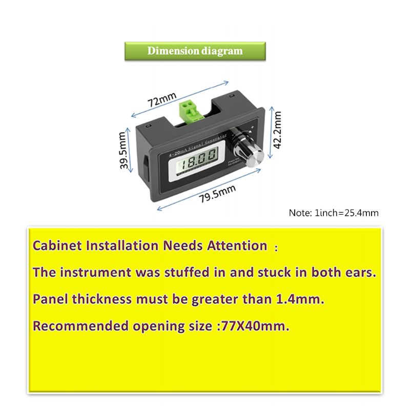 Thiết bị phát tín hiệu dạng 2 dây cường độ 4-20mA