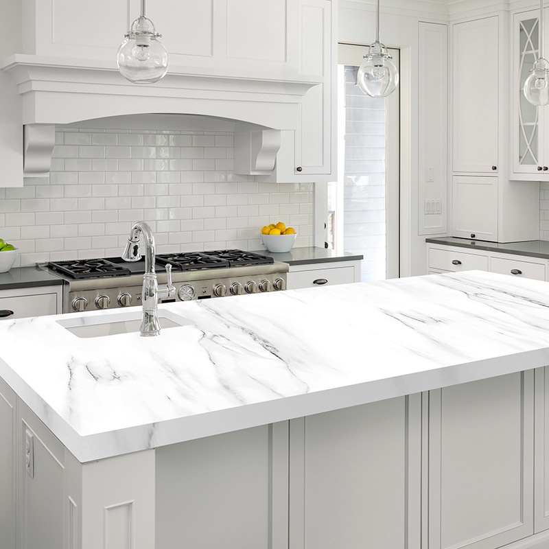 Giấy Dán Tường Vân Đá Tráng Nhôm Chịu Nhiệt Chống Dầu Mỡ Khổ Rộng 60 cm x Dài 3 m