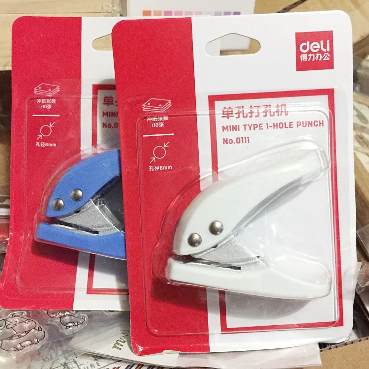 Bấm lỗ planner, bấm lỗ giấy 8 tờ cùng lúc Gachini