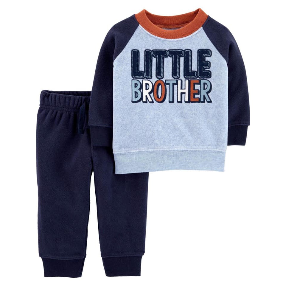 Bộ nỉ bông little brother xuất dư
