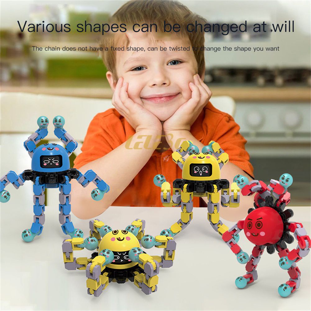 Con Quay Đồ Chơi Fidget Spinner DIY Dạ Quang HìNh BạCh TuộC