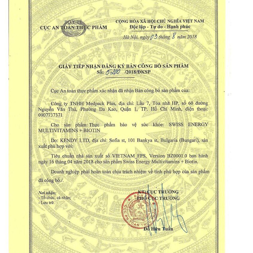 (Cam Kết Hàng Chính Hãng) Viên Sủi Bổ Sung Vitamin C, Canxi Và Multivitamin Tăng Đề Kháng Swiss Energy (Tuýp 20 viên) | BigBuy360 - bigbuy360.vn