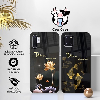 Ốp kính samsung note 10 plus/ note 10 lite/ note 10 | vỏ lưng ss galaxy chống sốc bảo vệ điện thoại cao cấp mã ba38/60