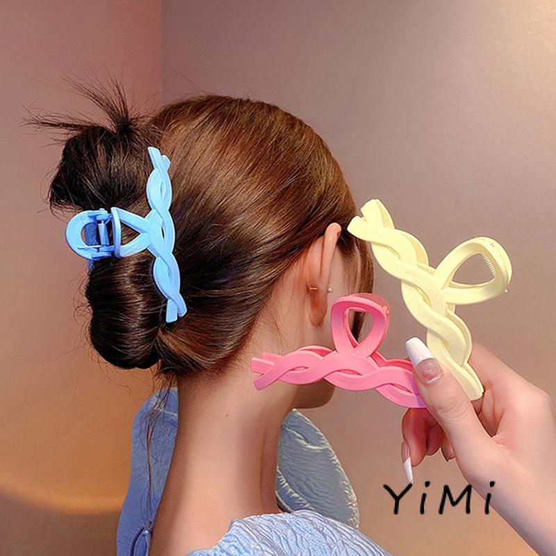 Kẹp tóc kiểu XOẮN DÂY thời trang xuân và hè màu xinh động