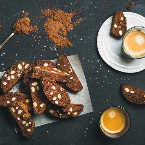 Bánh Biscotti Nguyên Cám Ngũ Cốc Ăn Kiêng Ít Calo Không Đường NHALAM FOOD