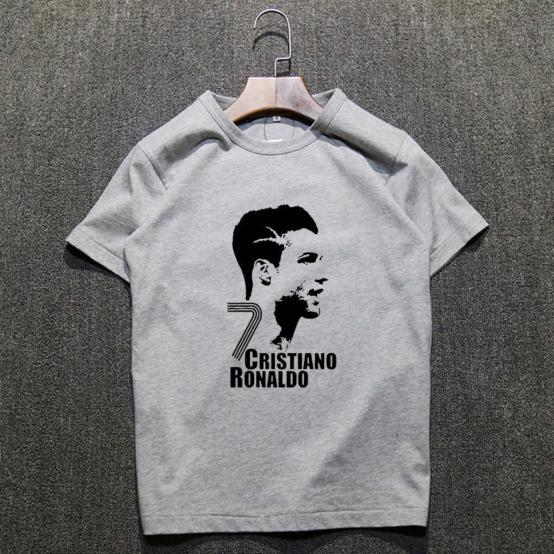 Áo Thun Nam Tay Ngắn In Họa Tiết Chữ CRISTIANO RONALDO ATN2102