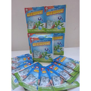 Mủ trôm Vĩnh Hảo Ozone O3 hương Tự nhiên/hương Chanh 10 gói * 15g