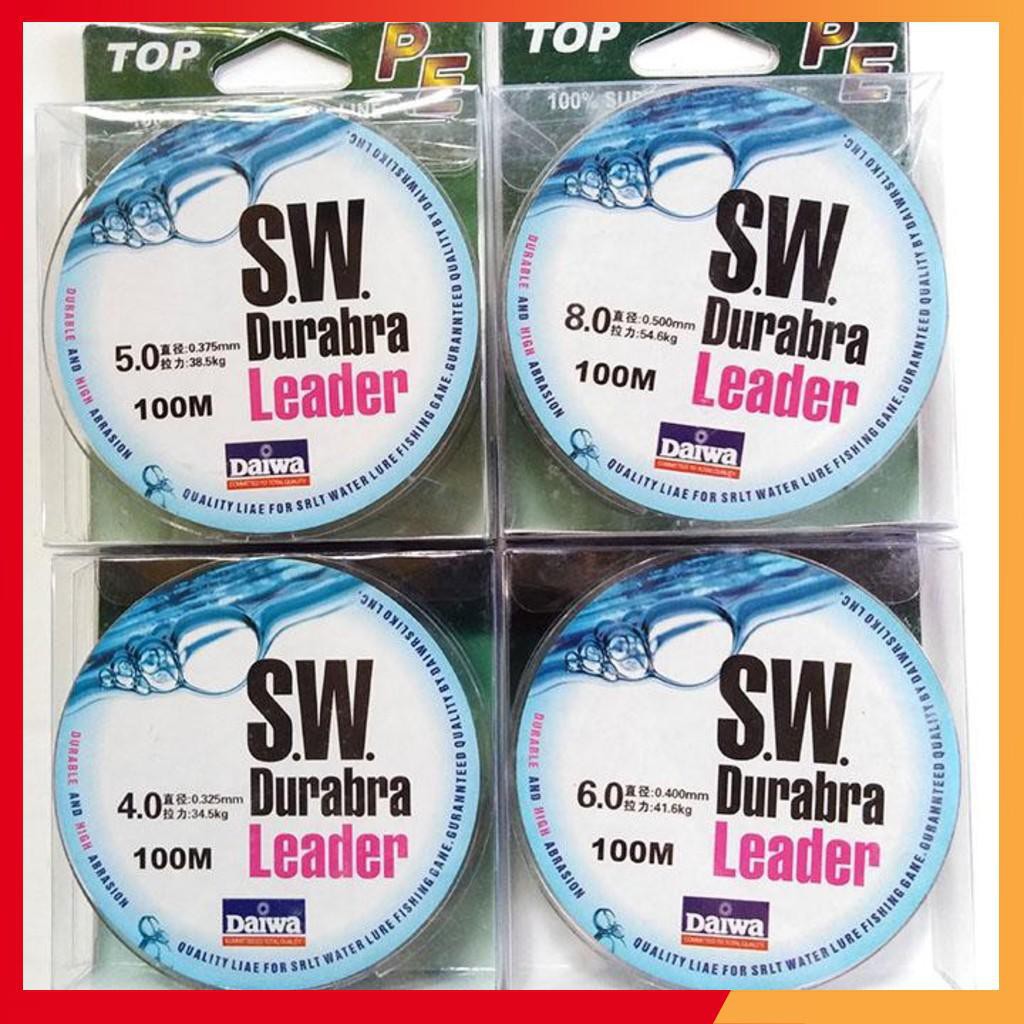 Dây Dù Câu Cá Siêu Bền DAIWA SW Durabra Nhật Bản dài 100m - Cước Dù Câu Cá Cao Cấp ( giá siêu rẻ )