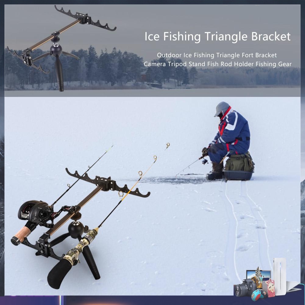 Giá đỡ cần câu cá ba chân hình tam giác chuyên dùng