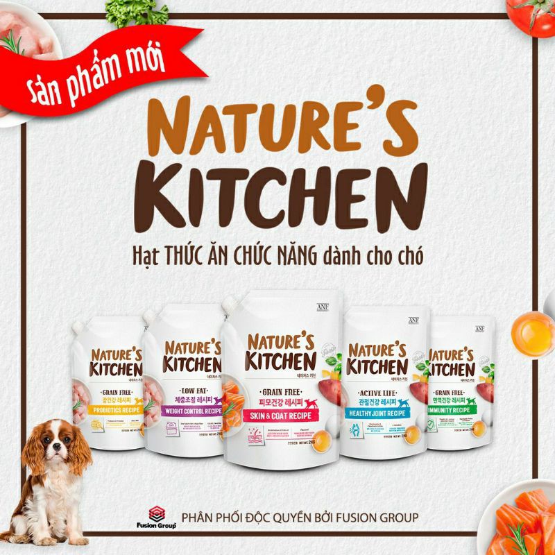 [2KG] Thức ăn chó ANF Nature Kitchen 2kg