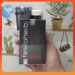 Viên Tăng Cường Sinh Lý Testoherb - Khơi Dậy Bản Lĩnh Phái Mạnh - Chính Hãng Phiên Bản 30 Viên [Che Tên Lúc Giao]