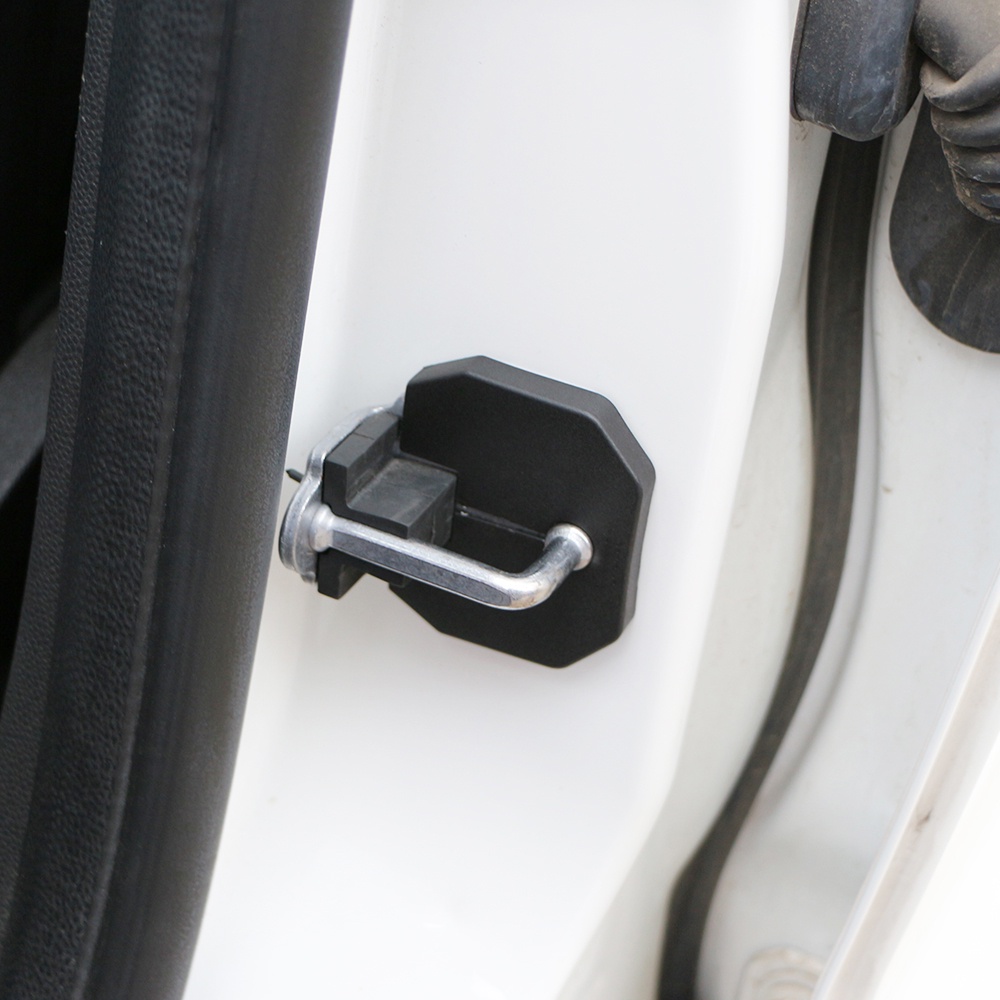 Set 5 Miếng Dán Bảo Vệ Khóa Cửa Xe Hơi Ford Ecosport 2013-2021 Bằng ABS Chống Ăn Mòn