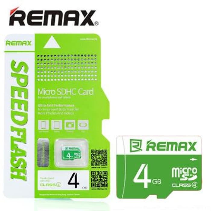 Thẻ Nhớ Micro Sdhc Remax 4gb