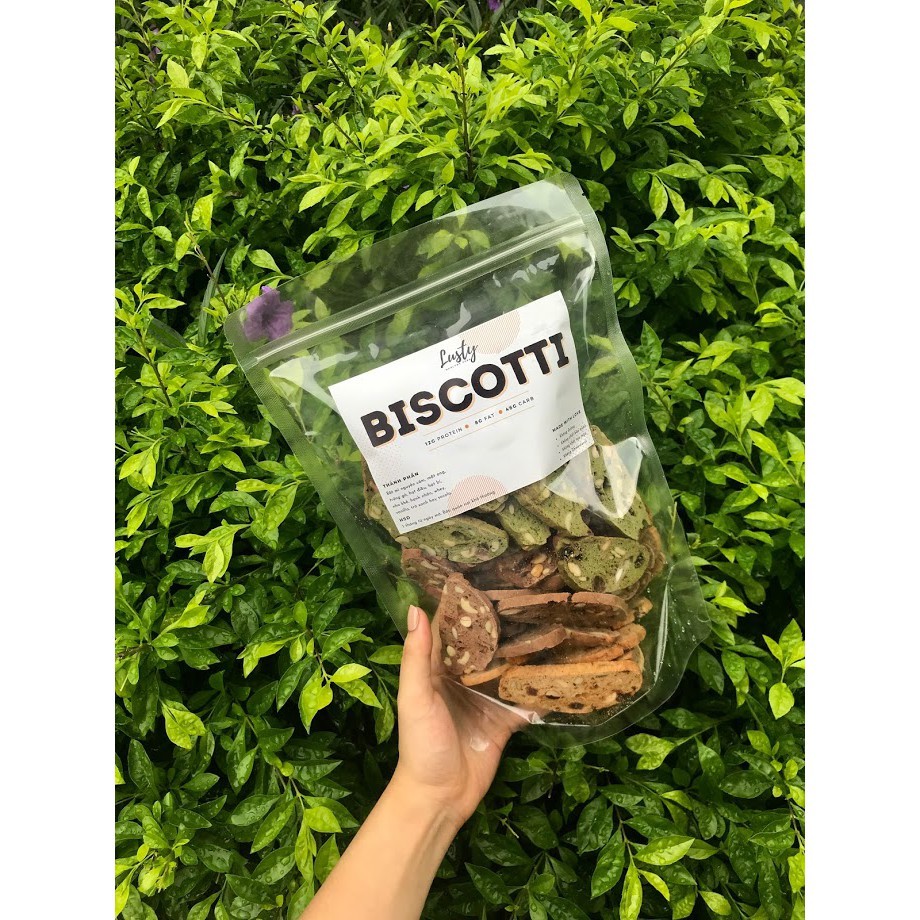 Bánh ăn kiêng Biscotti Nguyên Cám Không Đường
