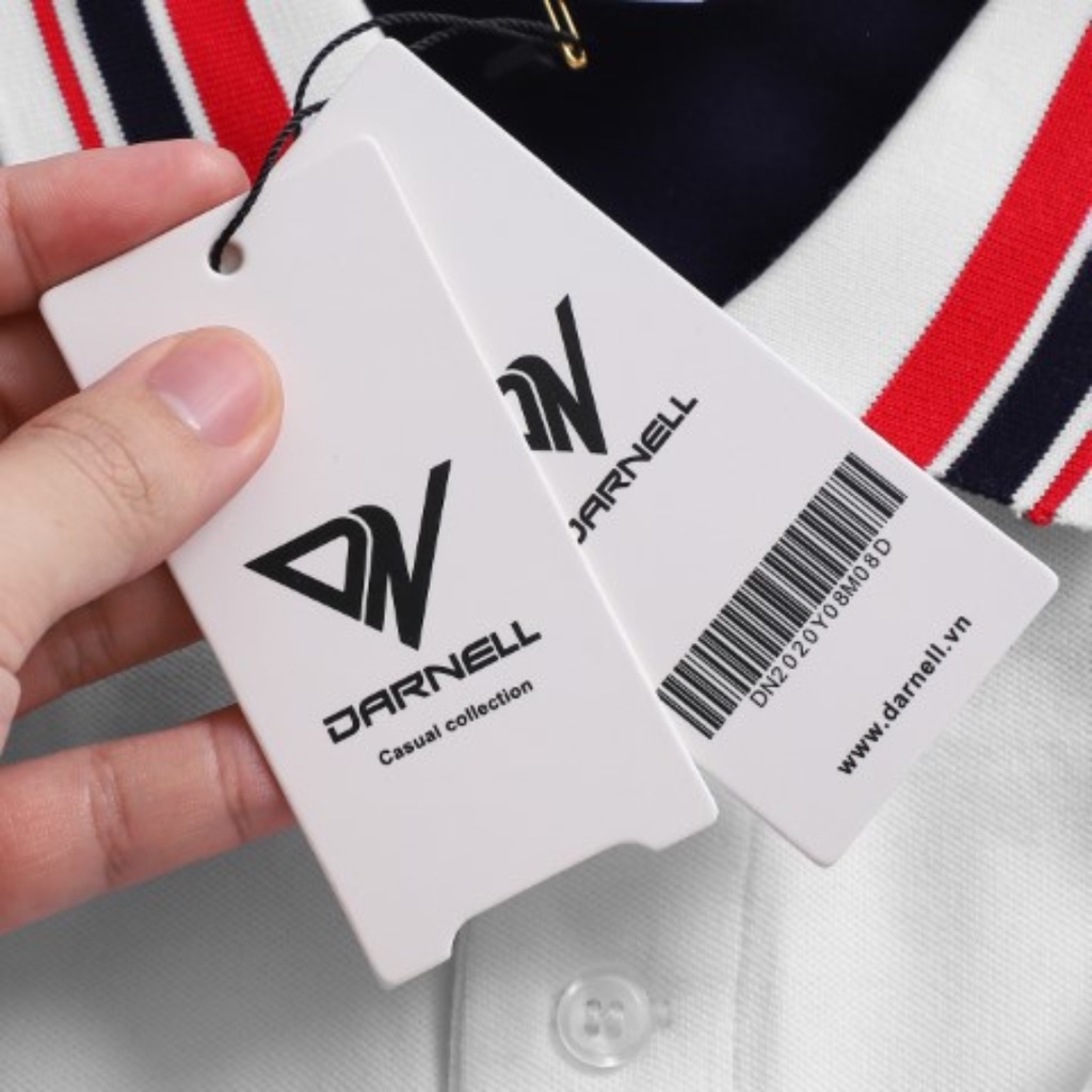 Áo thun polo nam DARNELL tay ngắn chất cotton mềm mại slimfit DN164