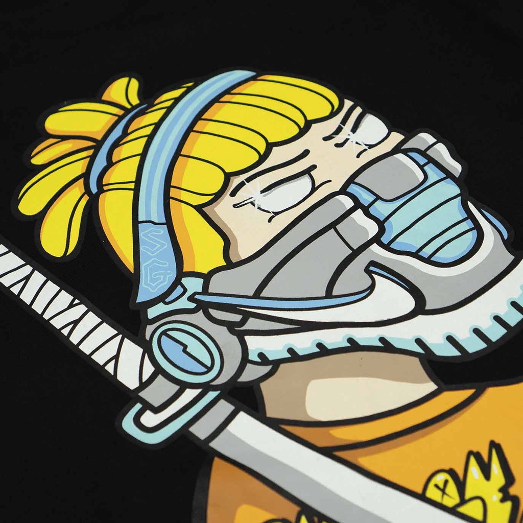 Áo thun Ninja Graffiti - Đen - Street Gang