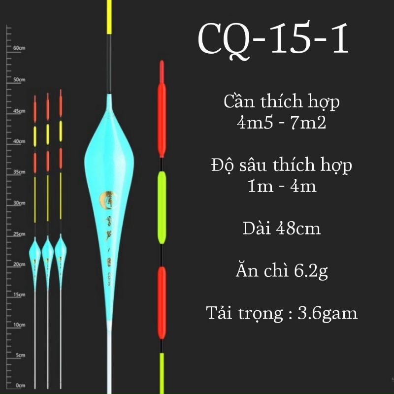 phao câu cá săn hàng từ 3g tới 7g , nano mã CQ